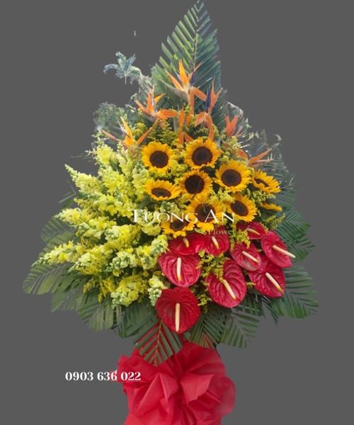 Hoa Chúc Mừng Bay Cao Lên