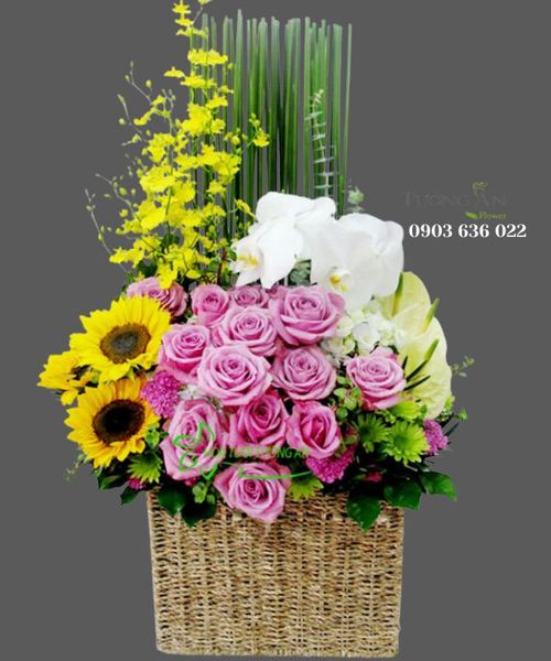 Giỏ Hoa Bé Xinh