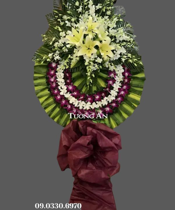  Vòng Hoa Tang Lễ - B223 