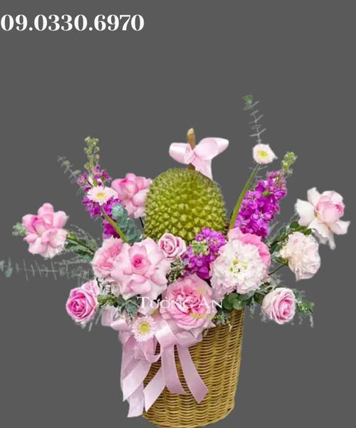 Giỏ Hoa Sầu Riêng