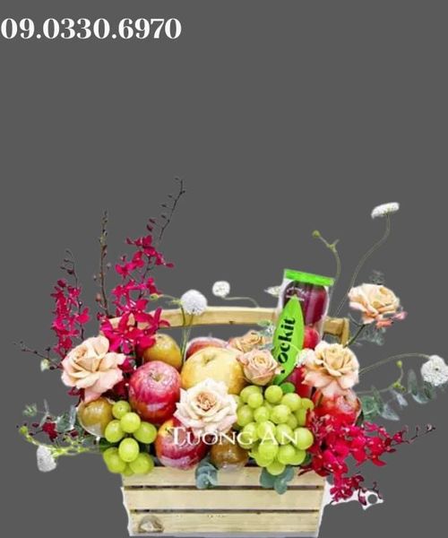 Giỏ Hoa Trái Cây - B14