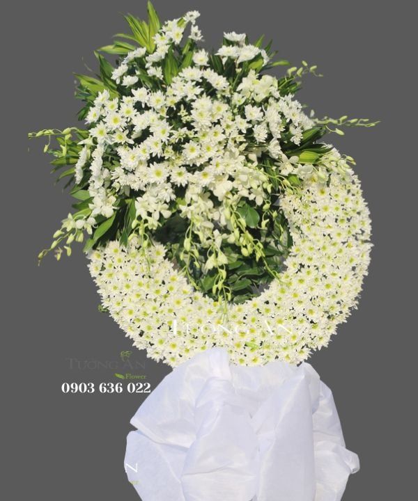  Vòng Hoa Hạ Trắng - S324 