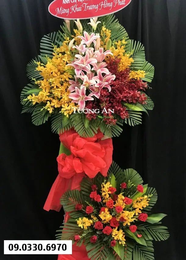  Kệ Hoa Khai Trương Hồng Phát - B486 