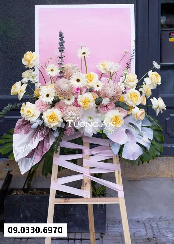  Kệ Hoa Chúc Mừng Thiết Kế - B506 