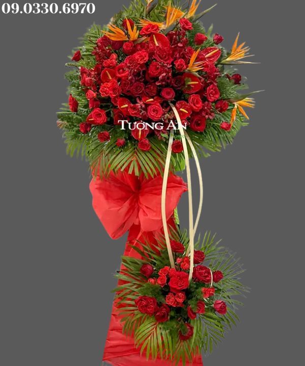  Kệ Hoa Chúc Mừng Khai Trương - B489 