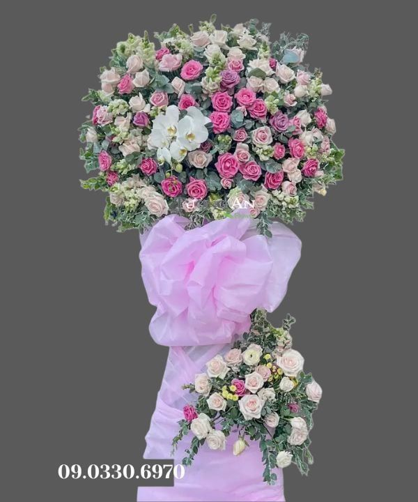  Kệ Hoa Chúc Mừng Ra Mắt Sản Phẩm - B482 