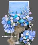  Kệ Hoa Tone Xanh Dương - B507 