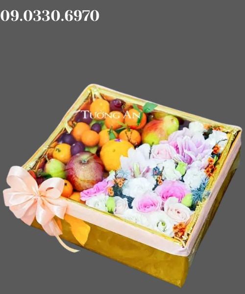 Hộp Hoa Trái Cây