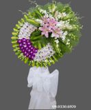  Vòng Hoa Viếng Đám Ma Giá Rẻ - B287 