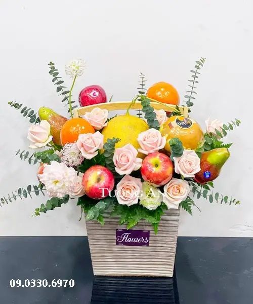 Giỏ Hoa Trái Cây - B13