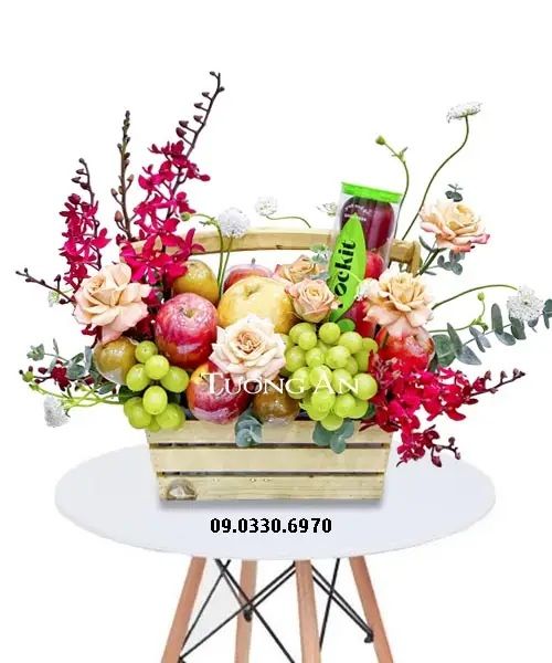 Giỏ Hoa Trái Cây - B14