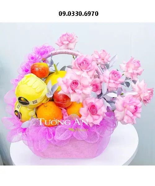 Giỏ Hoa Trái Cây