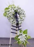  Vòng Hoa Tang Lễ Quận Gò Vấp - B308 