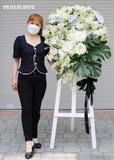  Vòng Hoa Tang Lễ Sang Trọng - B323 