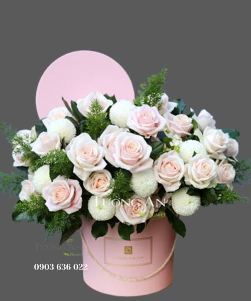 Hộp Hoa Ngày Tuyết Rơi