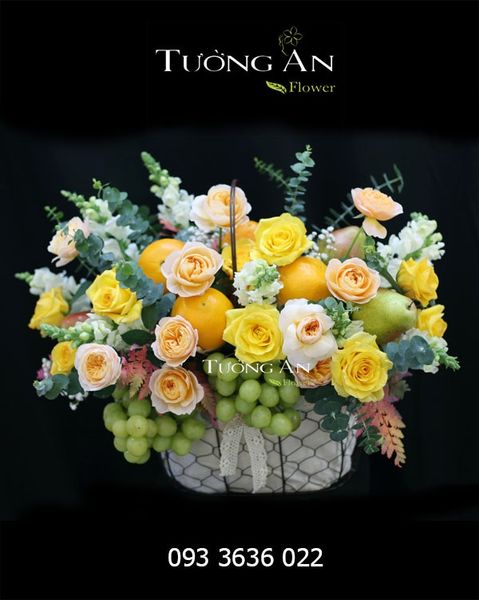 Giỏ Hoa Trái Cây An Nhiên