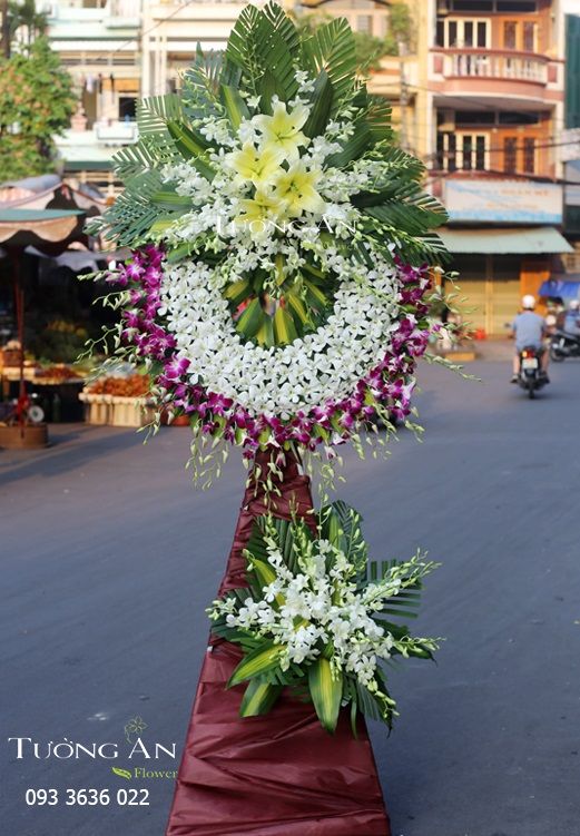  Vòng Hoa Lời Chia Buồn - S325 