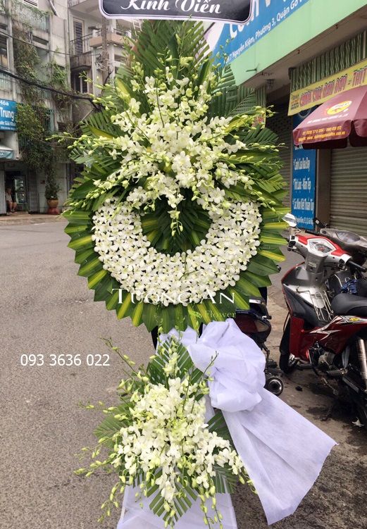  Vòng Hoa Thành Kính Phân Ưu - S334 