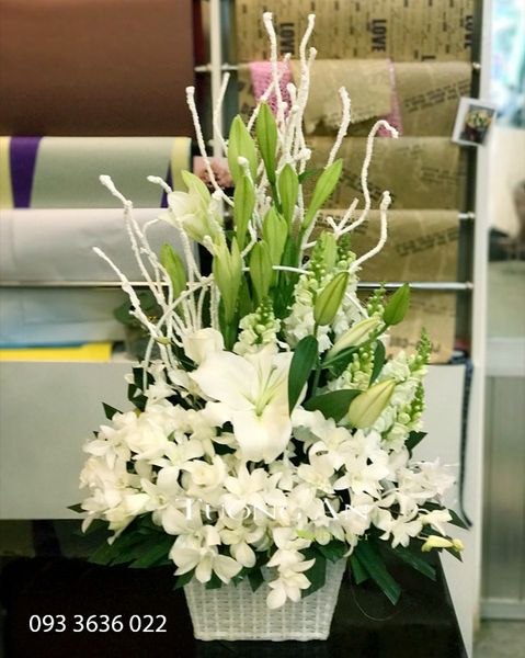 Hộp Hoa Viếng Thanh Cao