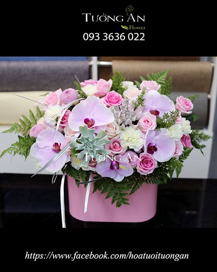 Hộp Hoa Hồng Xinh