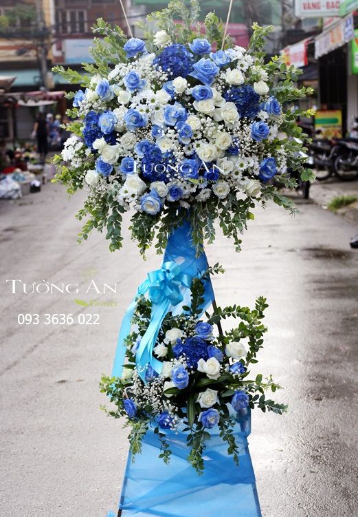  Kệ Hoa Xanh Dương - S488 