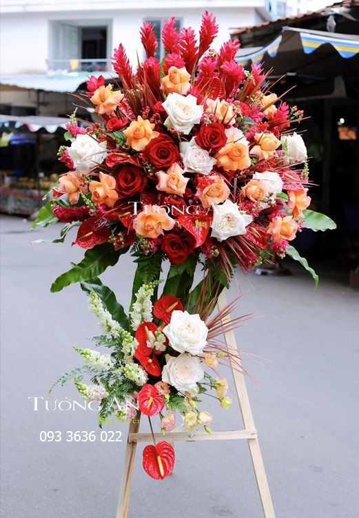  Kệ Hoa Chúc Mừng Dấu Ấn - S502 