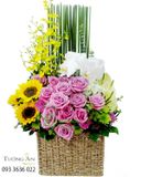  Giỏ Hoa Bé Xinh - S568 