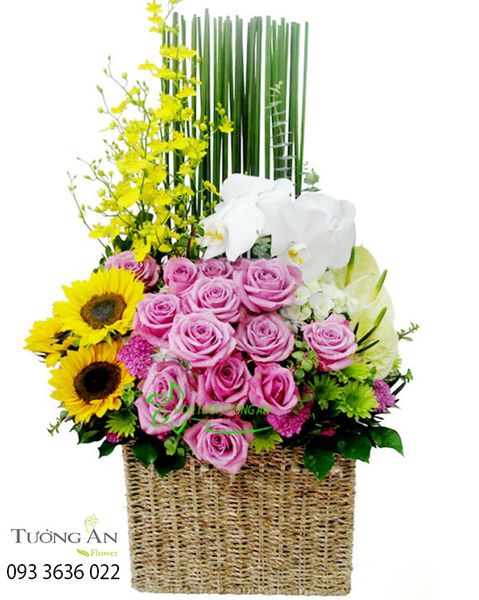 Giỏ Hoa Bé Xinh