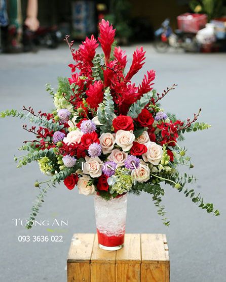  Bình Hoa Nụ Cười Xinh - S596 