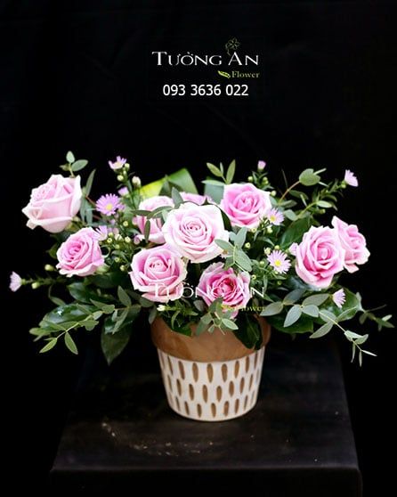 Bình Hoa Hồng Xinh