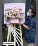  Kệ Tranh Hoa Chúc Mừng Nghệ Sĩ - B536 