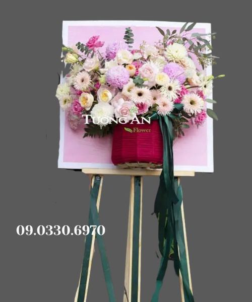 Kệ Tranh Hoa Sinh Nhật Công Ty