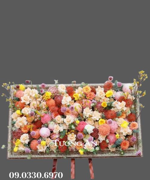 Kệ Tranh Hoa Thiết Kế