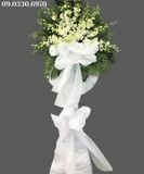  Vòng Hoa Tươi Viếng Đám Tang - B262 