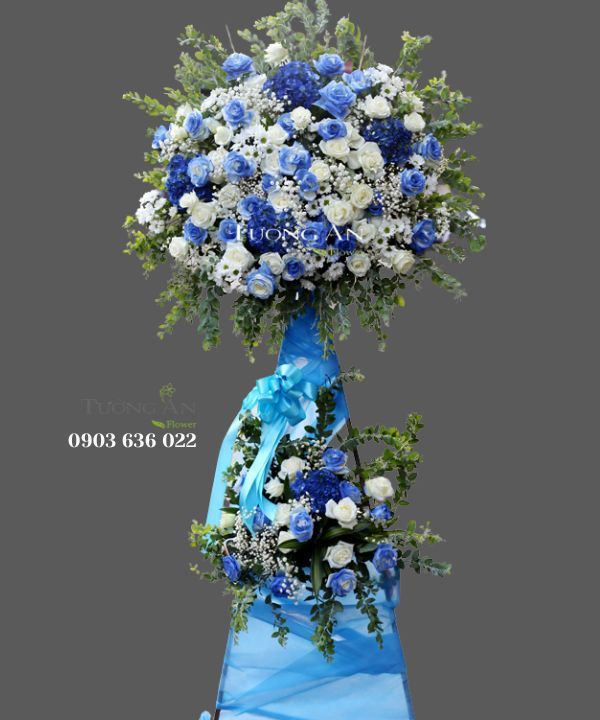  Kệ Hoa Xanh Dương - S488 