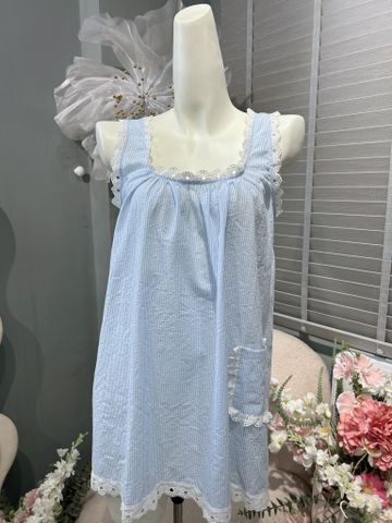 Đầm babydoll 3món kẻ sọc (c22)