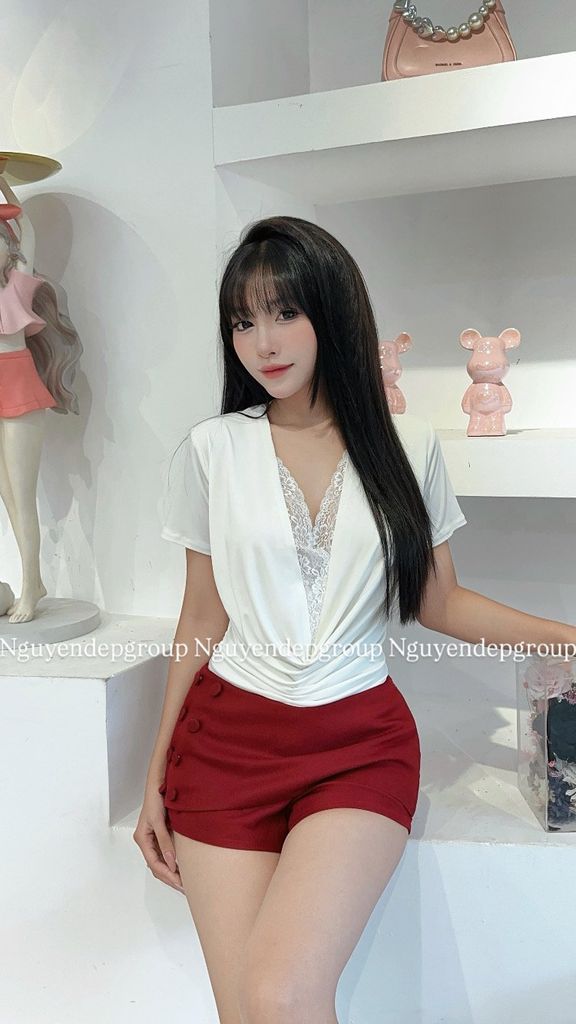 Set áo body sutit kèm cv giả quần (NE60)