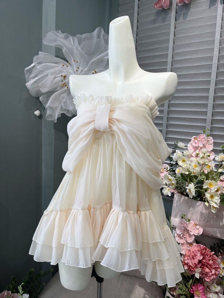 Set áo cup babydoll kèm quần