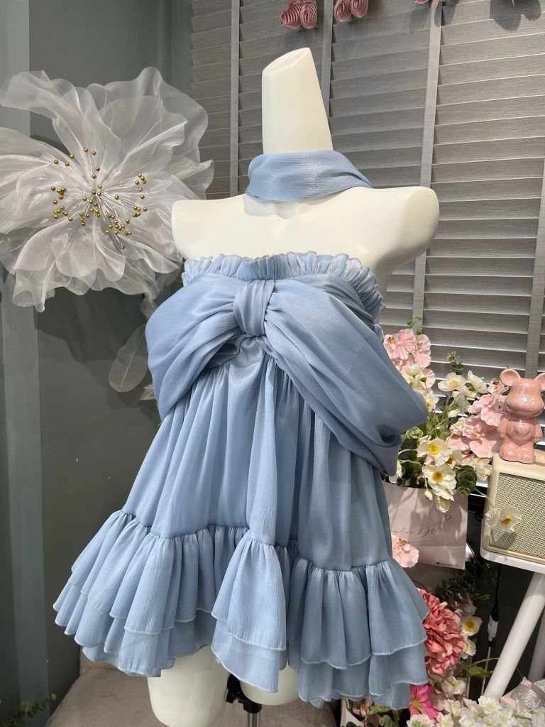 Set áo cup babydoll kèm quần