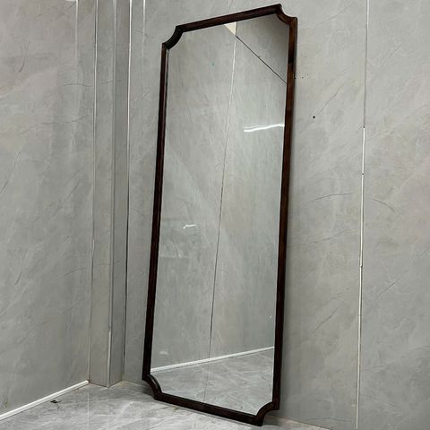 70x180cm Gương soi khung gỗ AAArealhome BK1 G Gương soi tân cổ điển Indochine