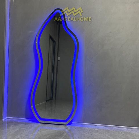 100x180cm Gương soi hồ lô AAArealhome HL Gương hồ lô Gương soi treo tường Gương soi toàn thân đèn led cảm ứng