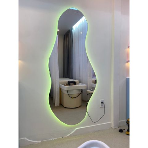 80x180cm Gương soi hạt đậu đèn led AAArealhome HD LH