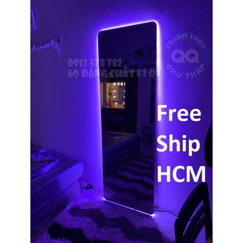 Đi tỉnh 60x170cm Gương soi toàn thân đèn led AAArealhome BGPC