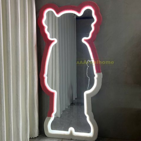 90x190cm Gương Kaws bọc nhung AAArealhome KNPC3M Kaws Mirror