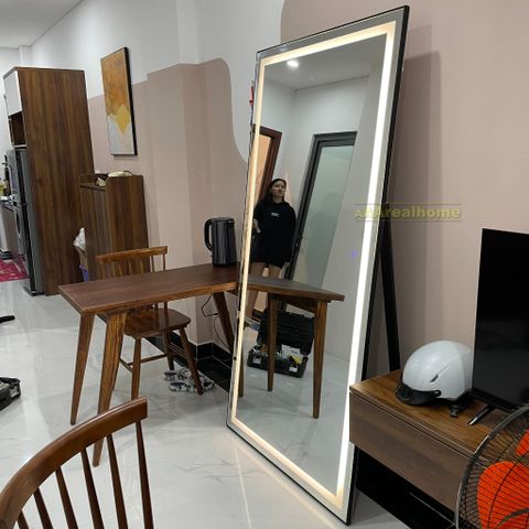100x183cm Gương soi toàn thân đèn led AAArealhome SM PC