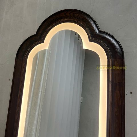 60x90cm Gương soi mái vòm AAArealhome V1-2CD Gương soi cổ điển Indochine