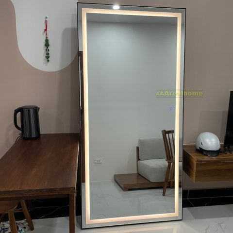 100x183cm Gương soi toàn thân đèn led AAArealhome SM PC