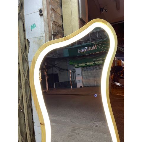 80x180cm Gương soi hồ lô khung gỗ AAArealhome HLGT