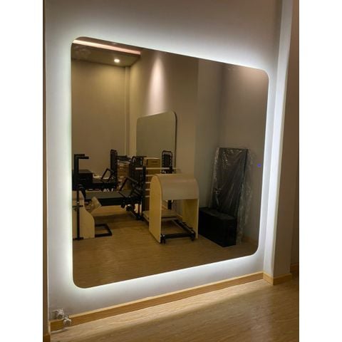 180x180cm Gương soi toàn thân AAArealhome Gương phòng tập gym yoga pilates fitness