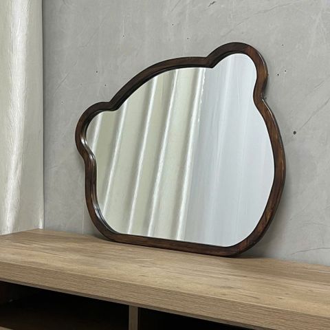 70x60cm Gương soi chú gấu khung gỗ AAArealhome DG Gương trang điểm Gương nhà tắm